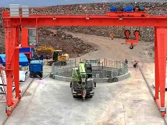 竖井龙门吊的定制化与模块化适配需求