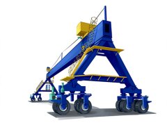 关于轮胎式龙门吊降低能